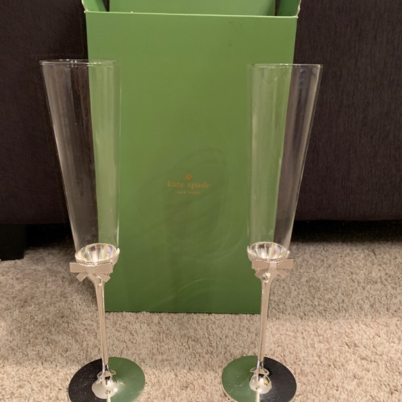 kate spade Other - Kate Spade Champagne Glasses
